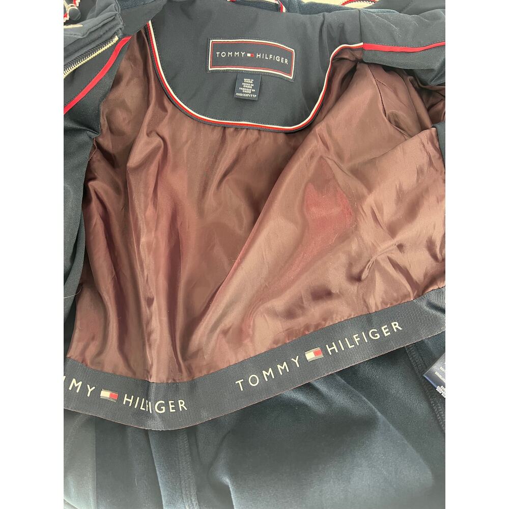 Tommy Hilfiger Hooded Cinch Waist Softshell Raincoat XXS - Picture 11 of 15